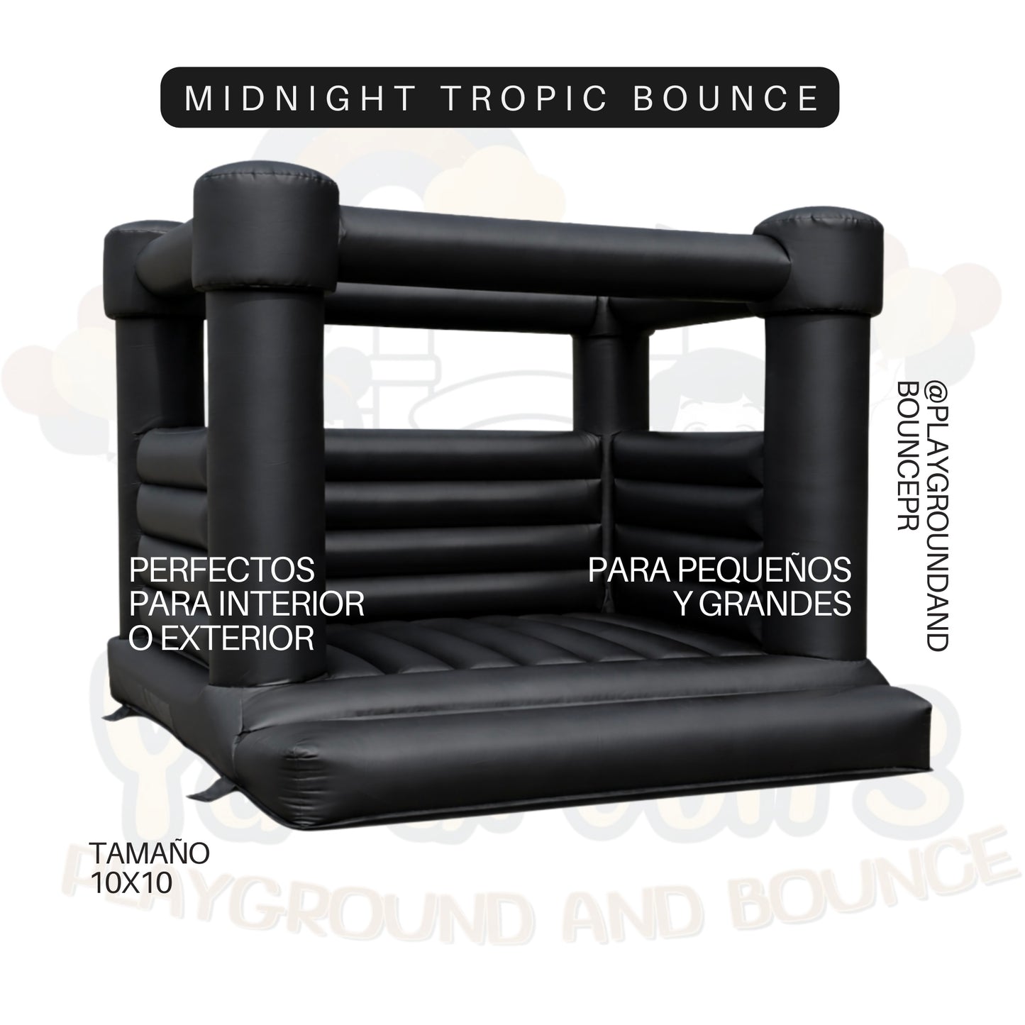 Midnight Tropic Bounce 10x10