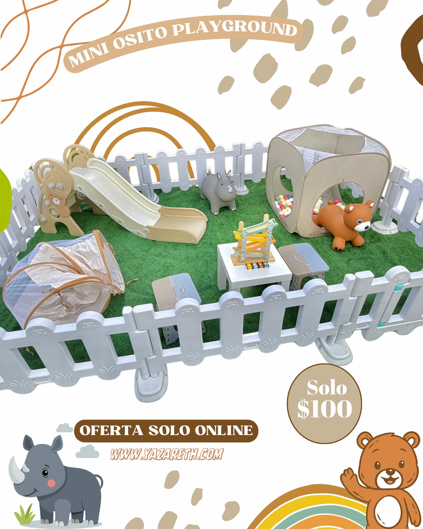 Mini osito playground.