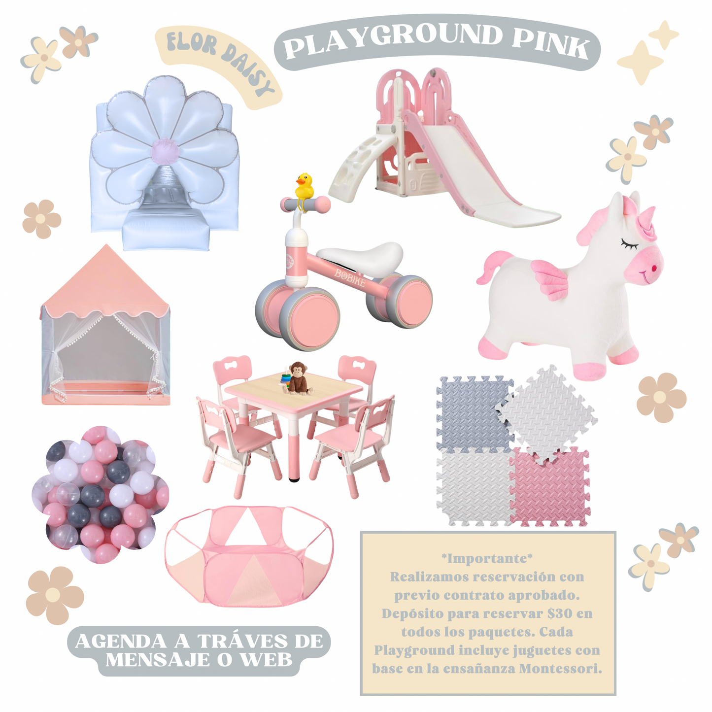 Playground Pink Temporada de Verano