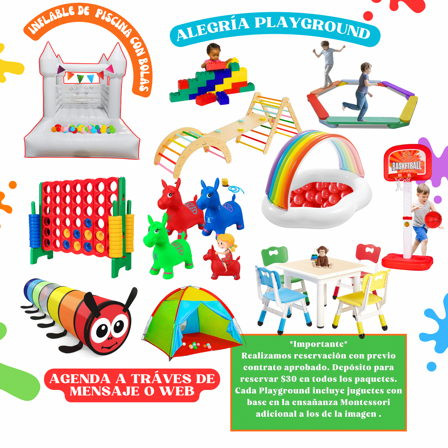 Playground  Alegría Temporada de Verano
